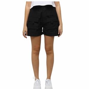 Nana Judy Womens Matira Shorts in Black Size XL Nylon Swishy